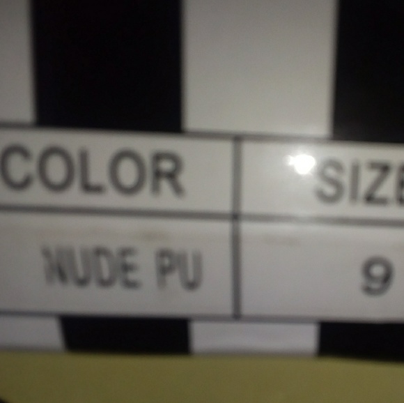 Nude Cage Buckle Platform Stilleto Booties - Picture 7 of 7